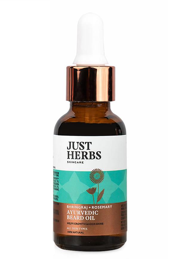Bhringraj + Rosemary Ayurvedic Beard Oil