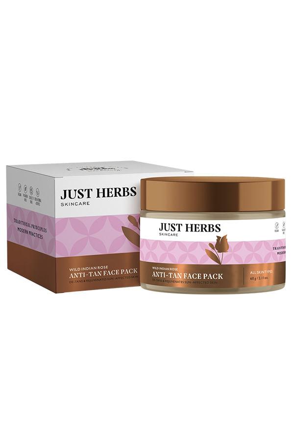 Wild Indian Rose Anti-Tan Face Pack