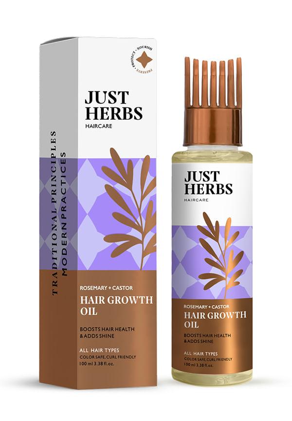 Hair Growth Oil with Rosemary and Castor