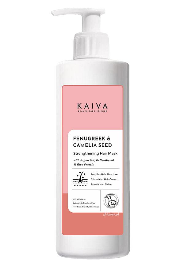 Fenugreek Strengthening Hair Mask with Camellia Seed Oil & Saw Palmetto Extract
