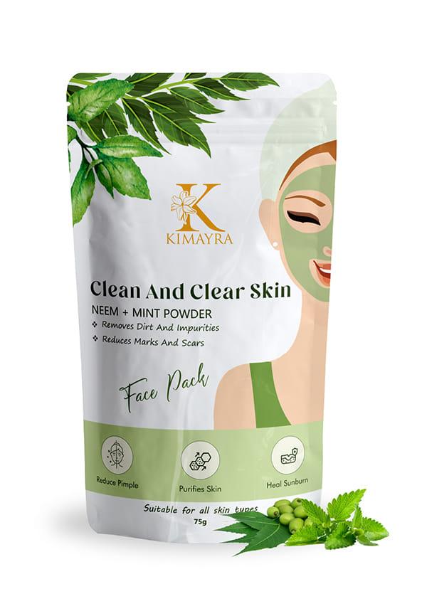 Neem + Mint Face Pack Powder