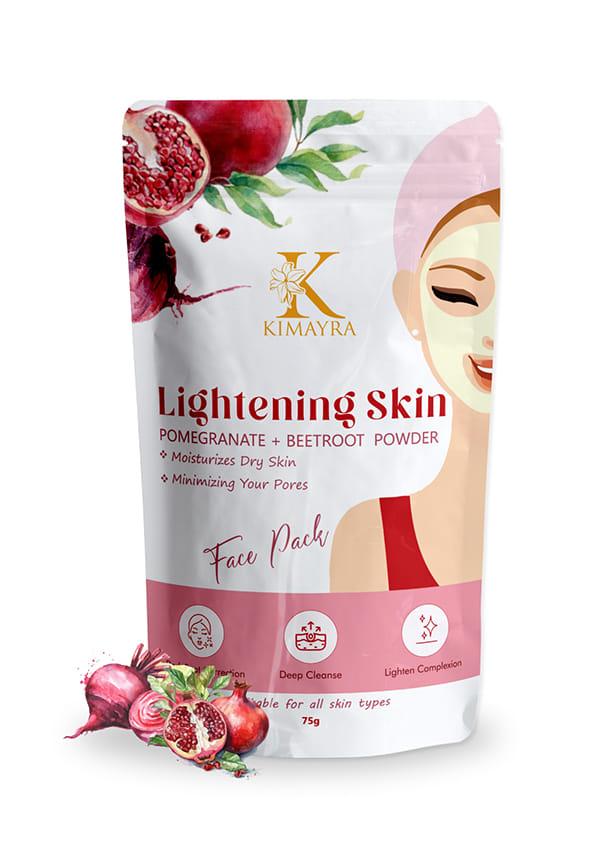 Pomegranate + Beetroot Face Pack Powder