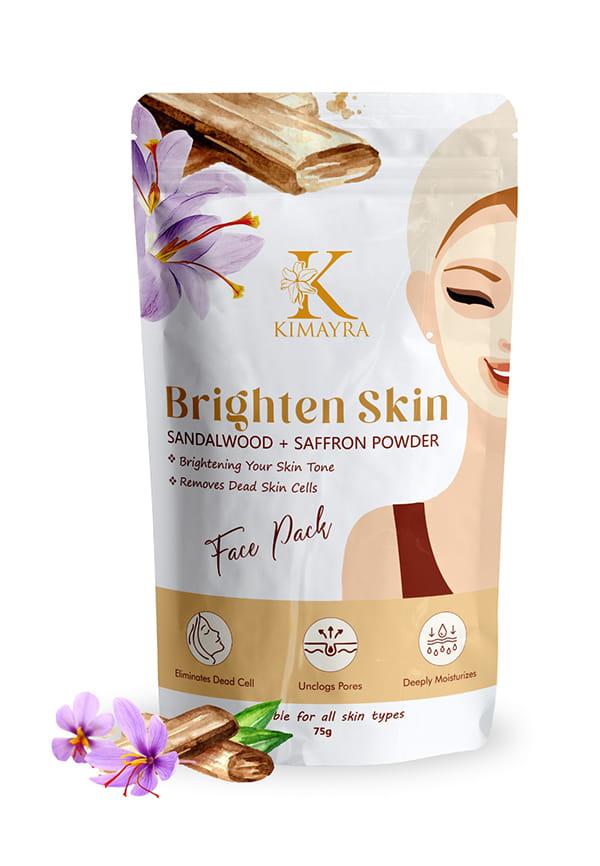 Sandalwood + Saffron Face Pack Powder