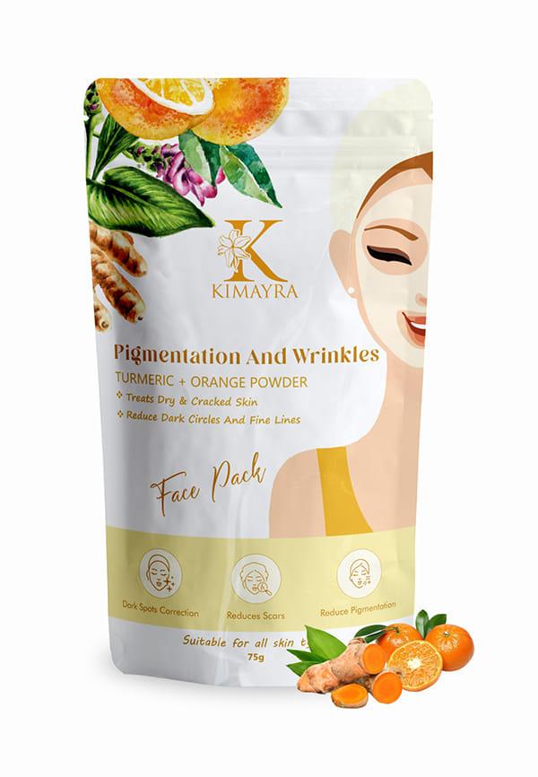 Turmeric + Orange Face Pack Powder