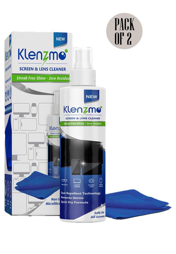 Screen and Lens cleaner with microfiber cloth for Computers, Mobiles, Laptops