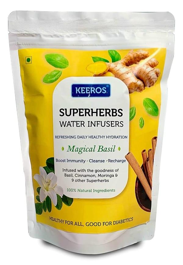 Superherbs Water Infuser, Detox Water | Pack of 1 (30 Infuser)