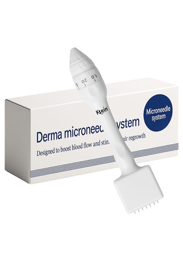 Derma Microneedle Stamp 0.25–3mm for Hair Growth & Skin Repair