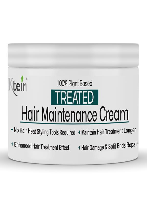 100% Plant Based Treated Hair Maintenance Cream Natural