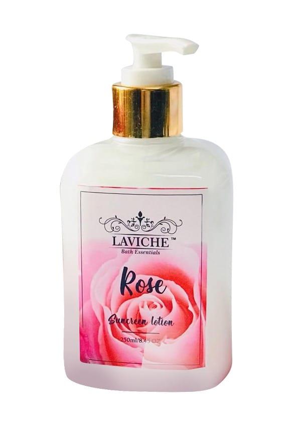 Rose Sunscreen Lotion