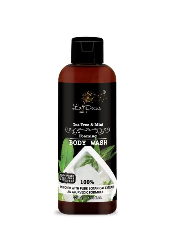 Tea Tree And Mint Foaming Body Wash