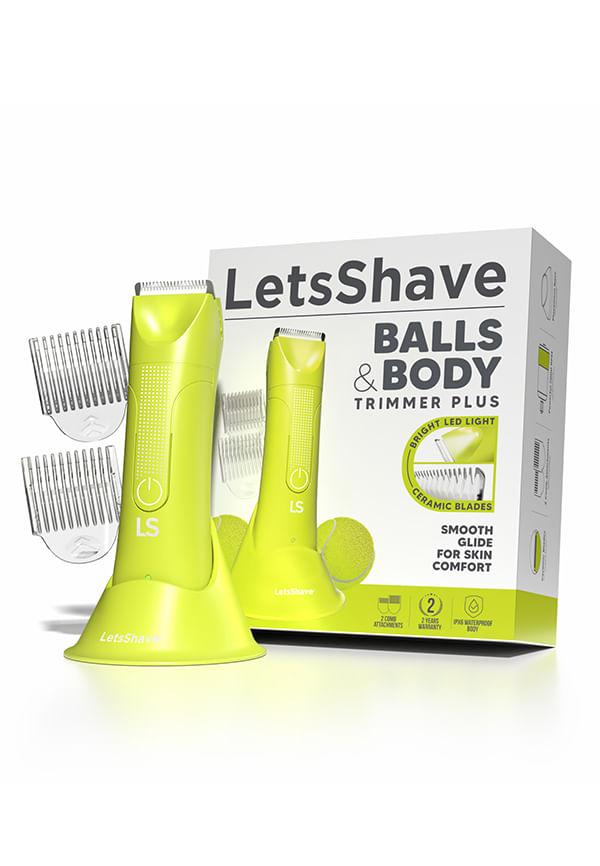 LetsShave Trimmer Men for Private Part, LED Spotlight