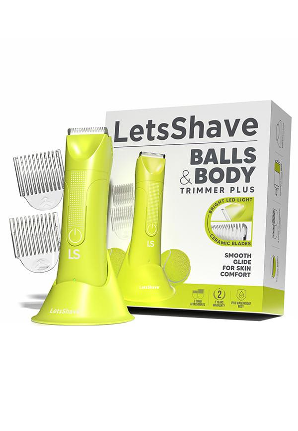 LetsShave Trimmer Men for Private Part, LED Spotlight
