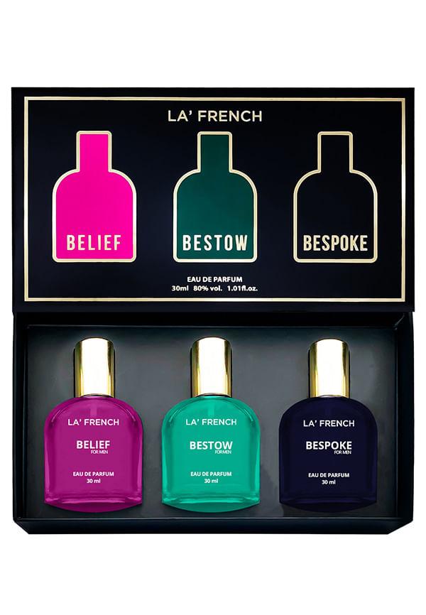 B Series Gift Set Perfume for men (Belief, Bestow, Bespoke)