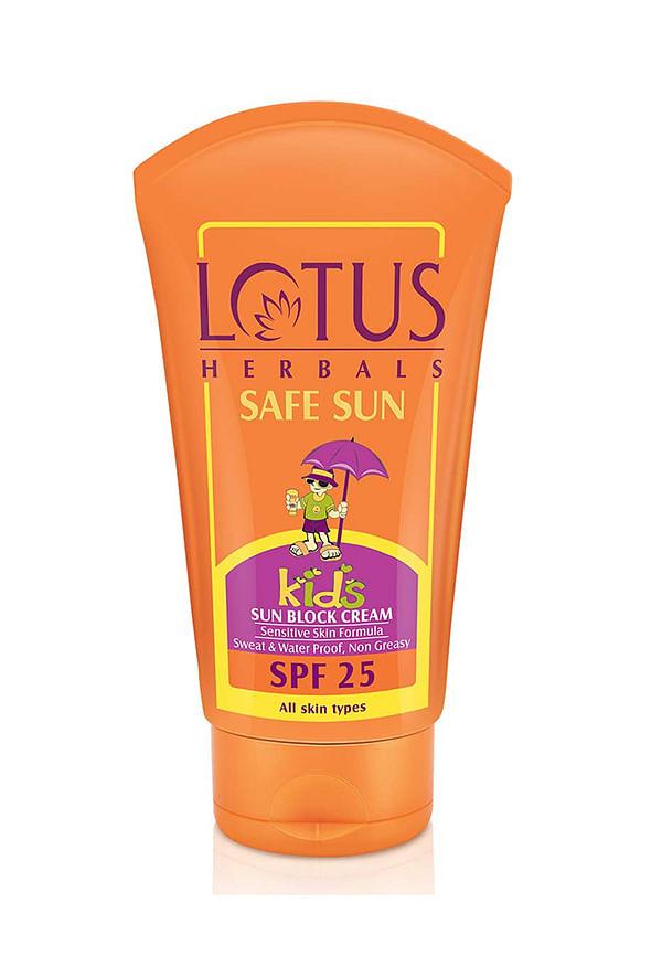 Safe Sun Kids Sunblock Cream SPF 25
