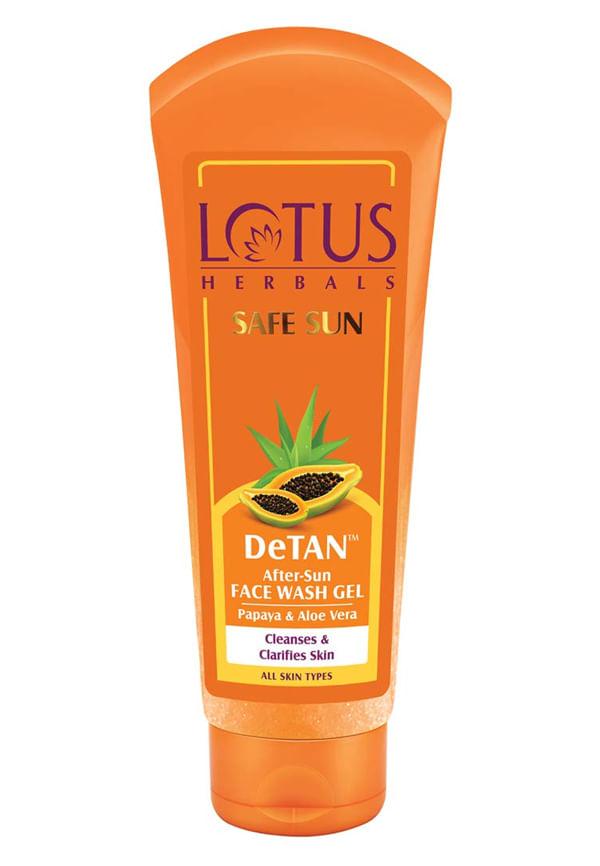 Safe Sun Detan After-Sun Face Wash Gel