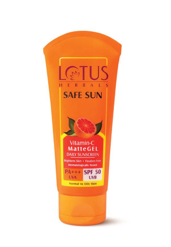 Safe Sun Vitamin-C Mattegel Daily Sunscreen SPF 50 PA+++