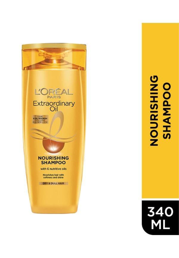 L'Oreal Paris Extraordinary Oil Nourishing Shampoo For Dry & Dull Hair - 340ml