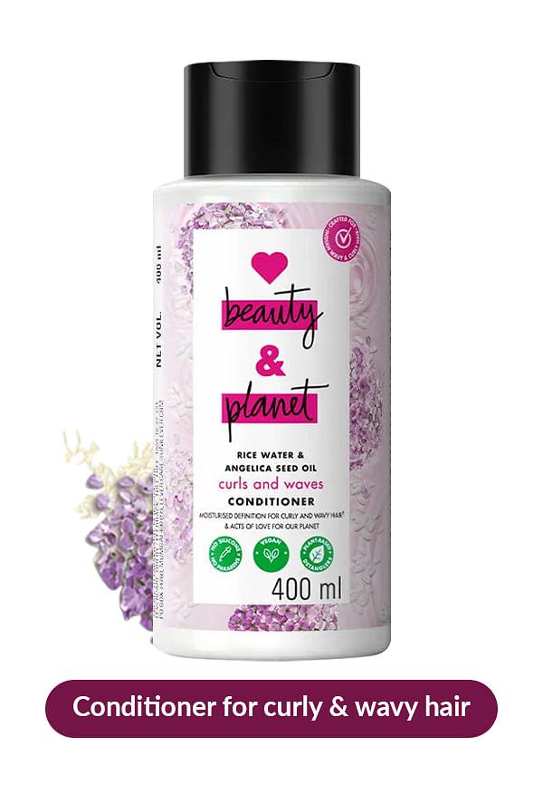 Rice Water & Angelica Seed Oil Silicone Free Conditioner for curly & wavy hair