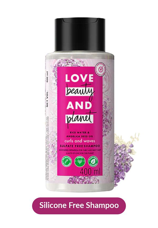 Rice Water & Angelica Seed Oil Silicone Free Shampoo for curly & wavy hair
