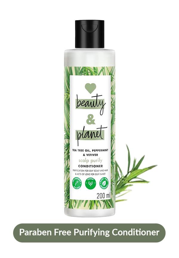 Tea Tree, Peppermint & Vetiver Paraben Free Purifying Conditioner