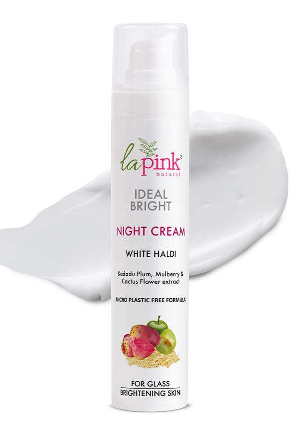 Ideal Bright Night Cream With White Haldi & Kakadu