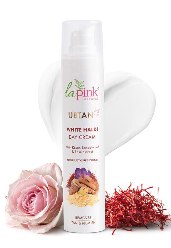 Ubtan White Haldi Day Cream With Saffron for Tan Removal