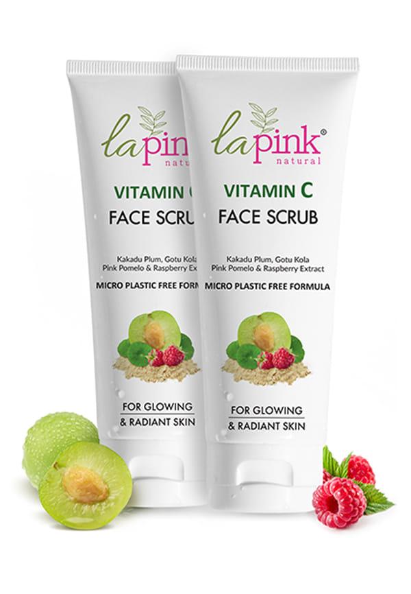 Vitamin C Face Scrub with White Haldi for Glowing & Radiant Skin