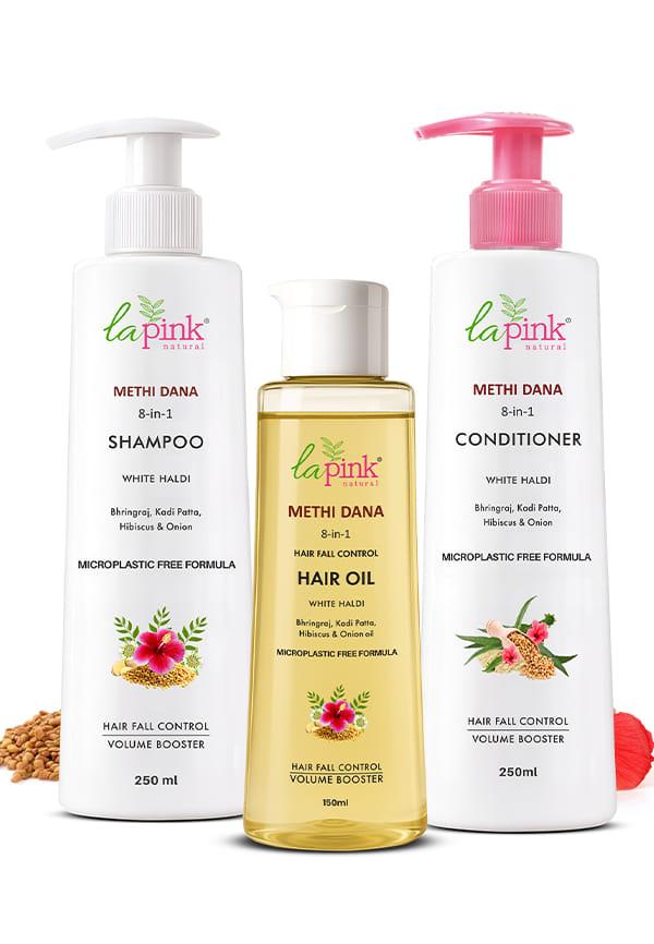 Methi Dana Ultimate Hair Fall Control Solution ( Pack of 3)