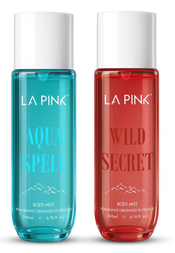 Wild Secret & Aqua Spell Body Mist Combo Pack