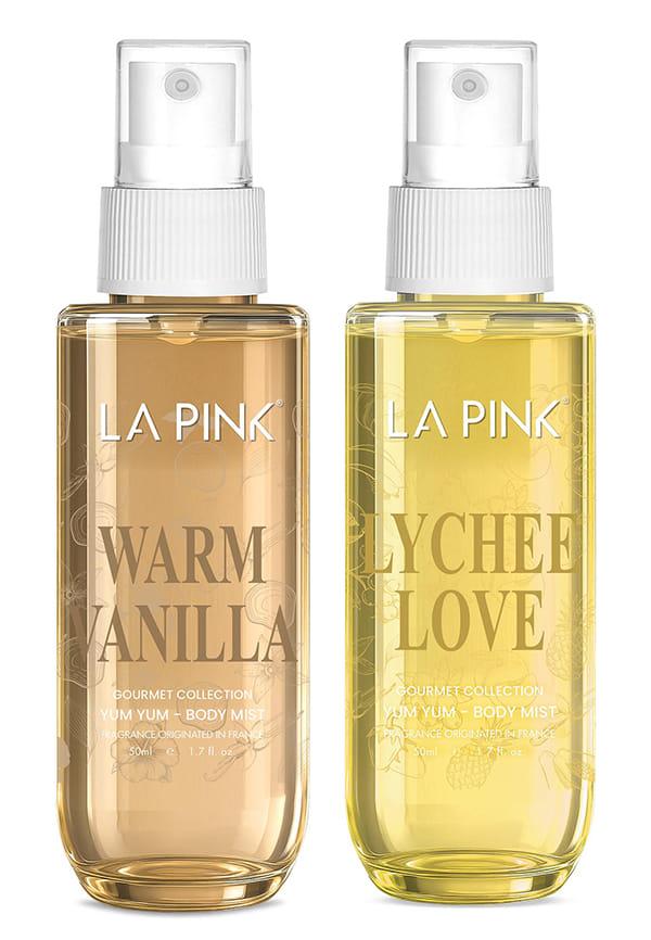 Warm Vanilla & Lychee Love Body Mist Perfume Combo