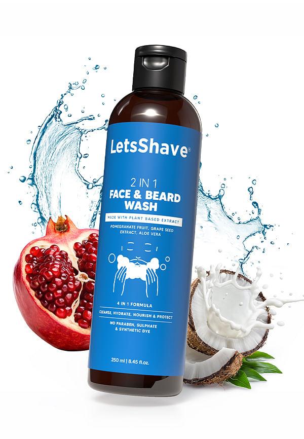 2-in-1 Face & Beard Wash for Men