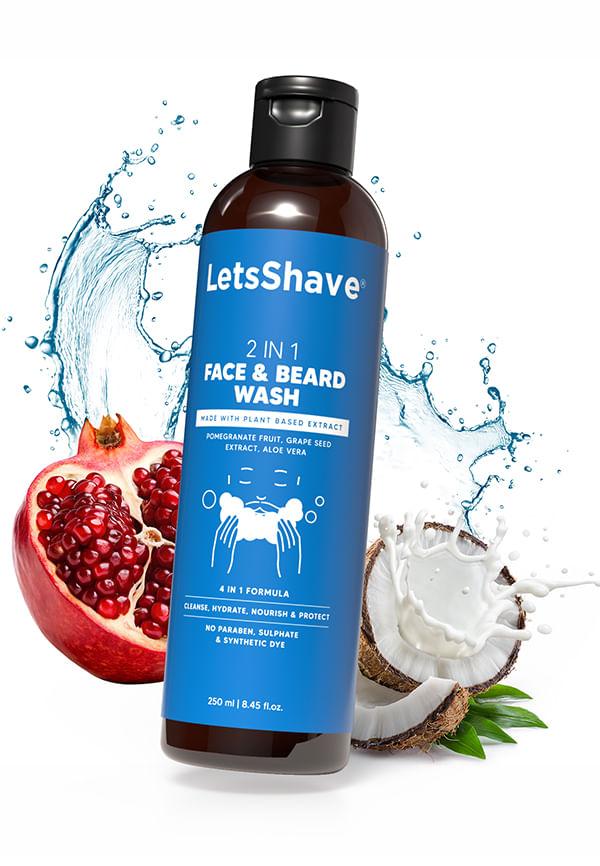 2-in-1 Face & Beard Wash for Men
