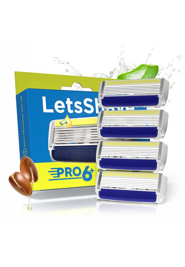 Pro 6 Plus Blades - Pack of 4