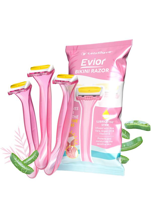 LetsShave Evior Bikini Line Trimming Razor for Women