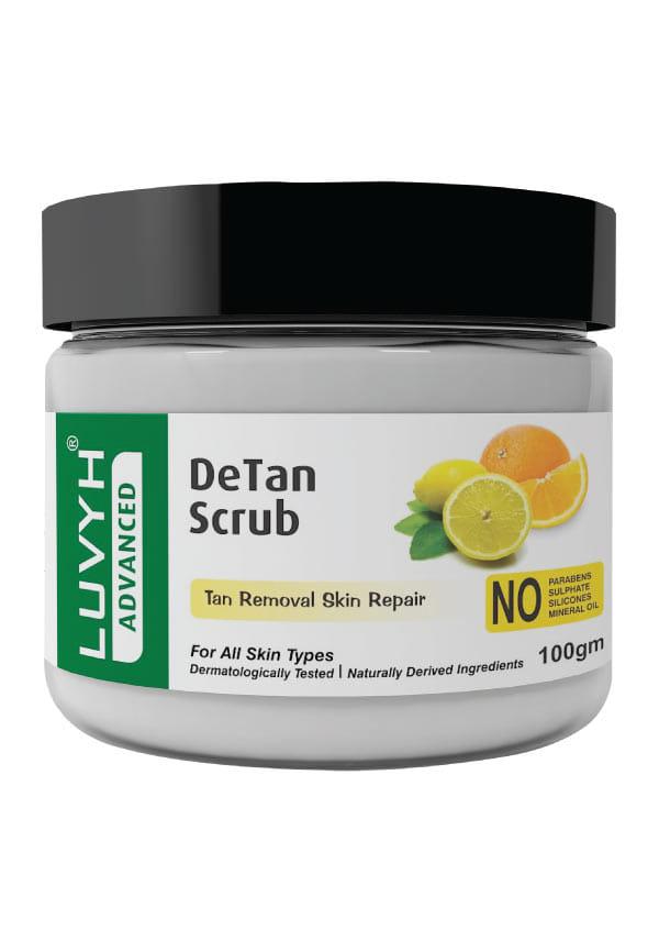 DeTan Skin Exfoliating Face Scrub Cream