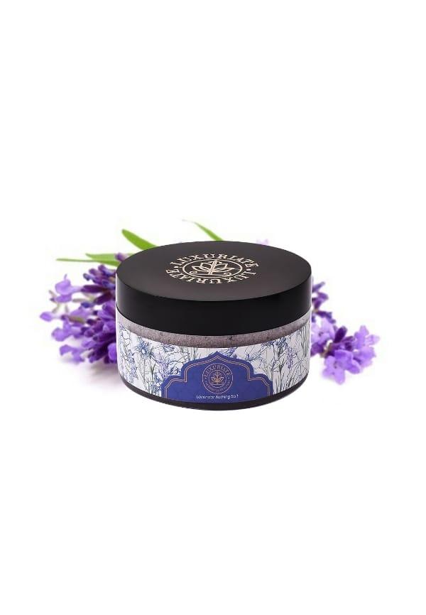 Lavender Bathing Salt Enriched With Essential Oil and Lavender Buds