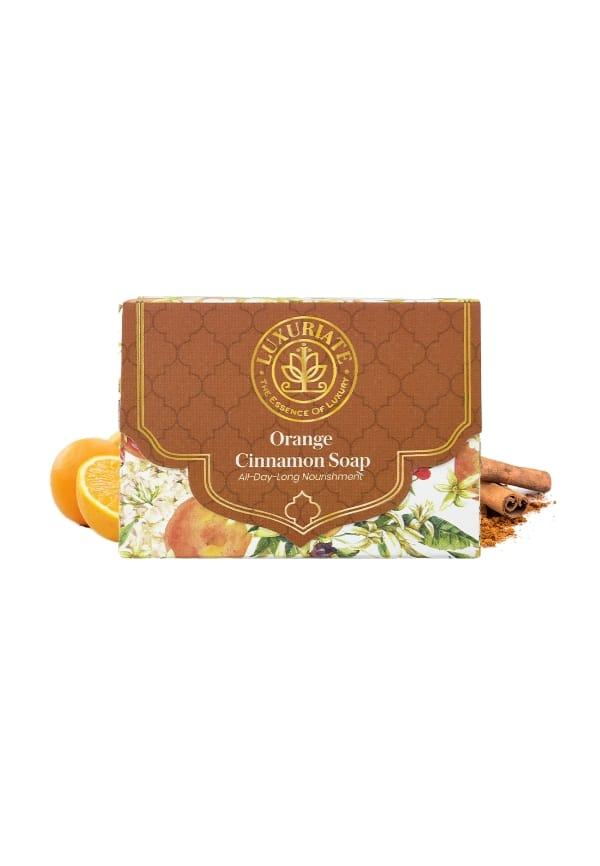 Naturally Handmade Organic Luxury Orange and Cinnamon Soap