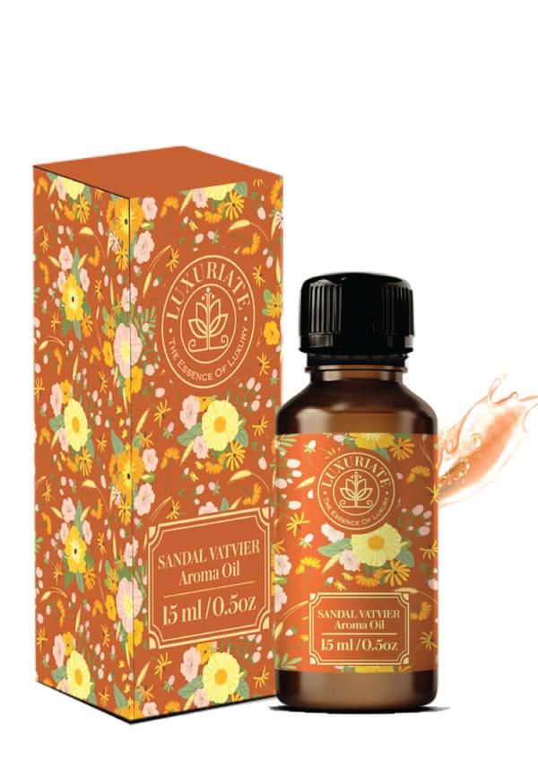 Sandalwood Vativer Aroma Oil