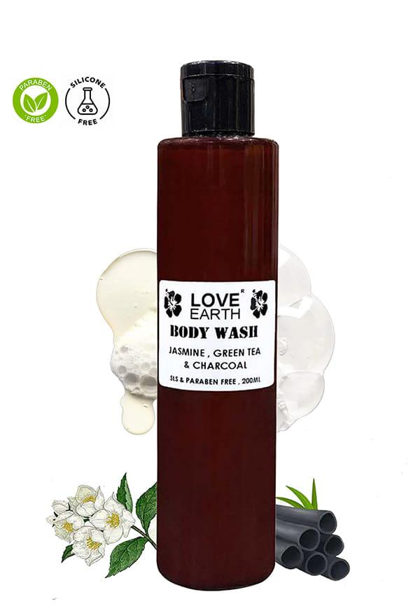 Body Wash Jasmine Green Tea And Charcoal