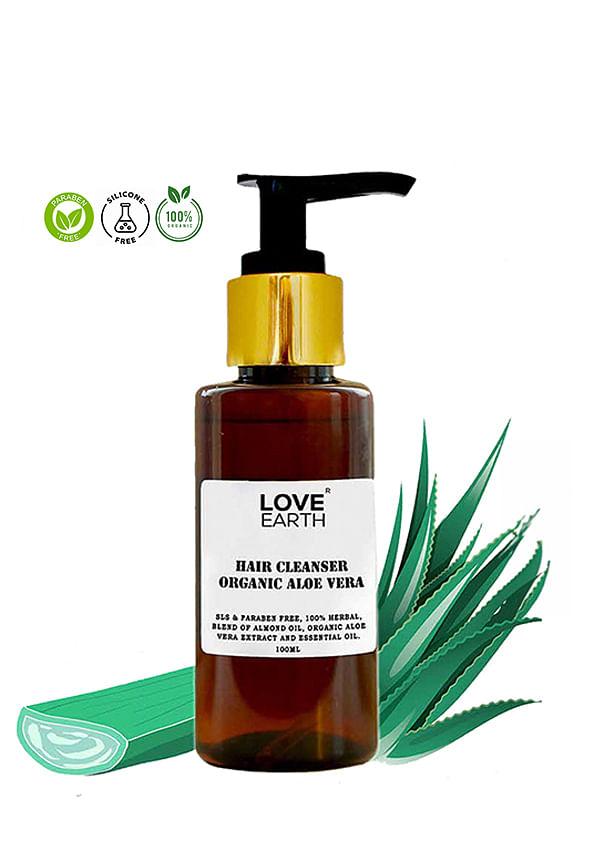 Hair Cleanser Organic Aloe Vera