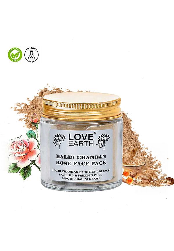 Haldi Chandan Rose Face Pack