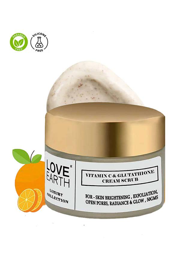 Vitamin C And Glutathione Face Scrub