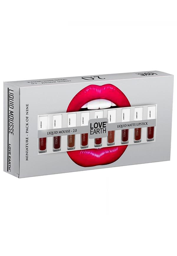 Liquid Mousse Lipstick 2.O - Pack Of 9