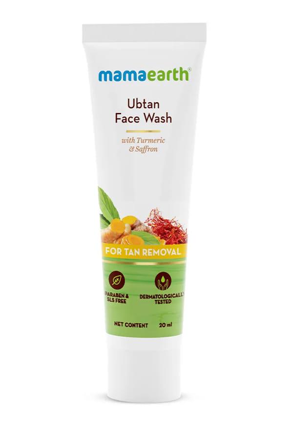 Ubtan Natural Face Wash with Turmeric & Saffron