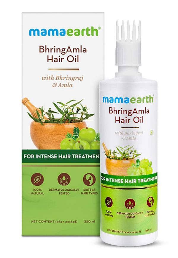 BhringAmla Hair Oil With Bhringraj & Amla For Intense Hair Treatment