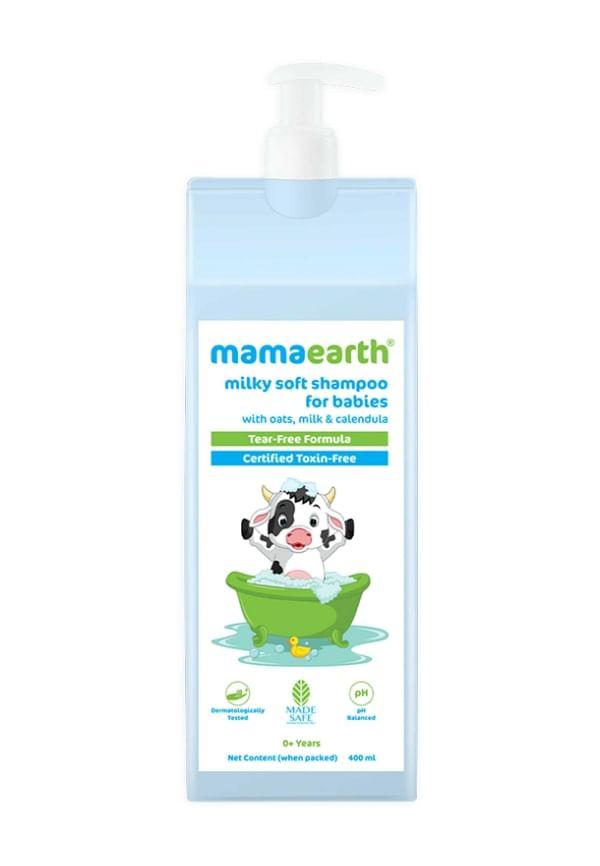 Milky Soft Shampoo with Oats, Milk and Calendula for Babies