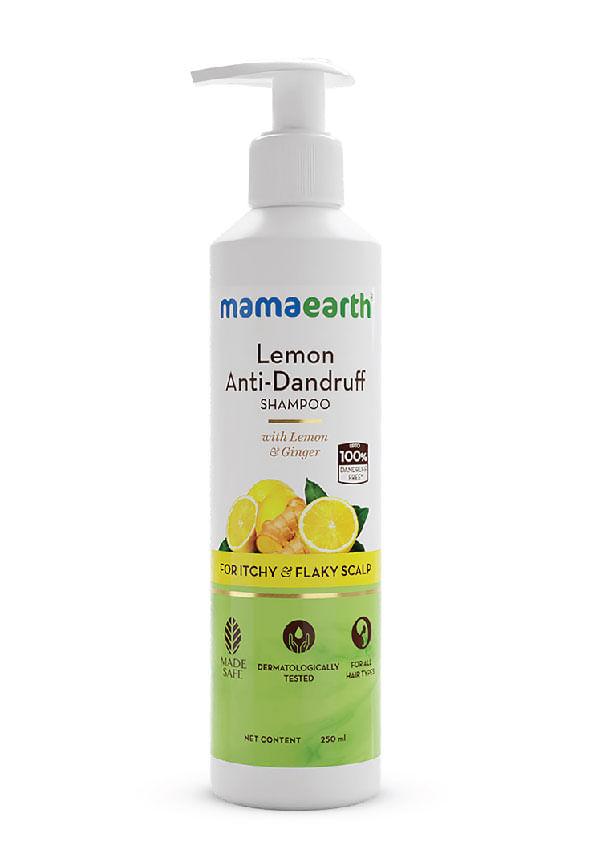 Lemon Anti-Dandruff Shampoo with Lemon & Ginger for Itchy & Flaky scalp