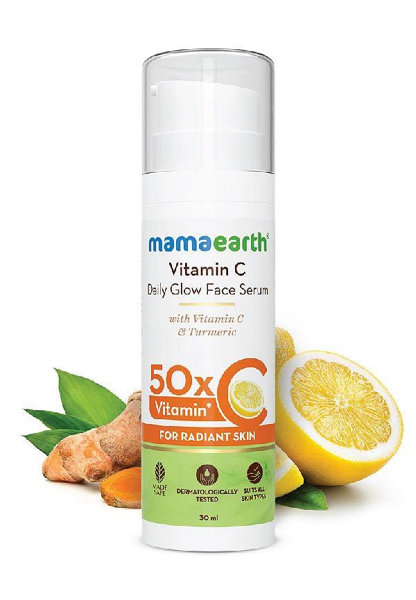Vitamin C Daily Glow Face Serum With Vitamin C & Turmeric for Radiant Skin