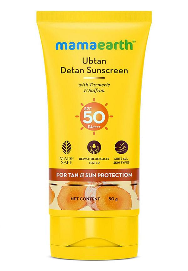 Ubtan Detan Sunscreen With Turmeric & Saffron