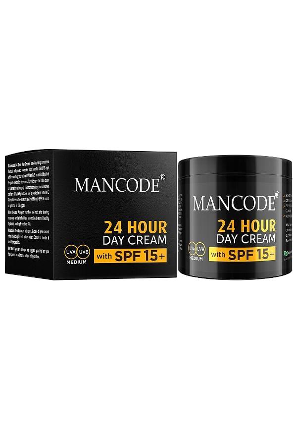 Day Cream 24 Hours Day Cream with SPF 15+ for Men